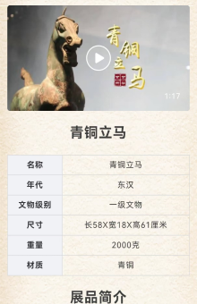 博物馆展品介绍
